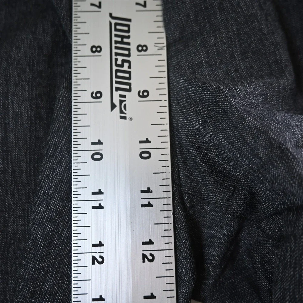 Banana Republic 34x34 Gray Heather 100% Wool 673154 Modern Slim Dress Mens Pants